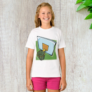 Camiseta Basketball Hoop Sports Backboard Y Red