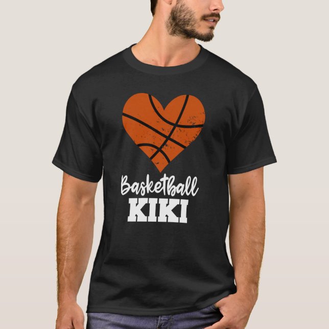Camiseta Basketball Kiki Basketball Heart Grandma Kiki (Anverso)