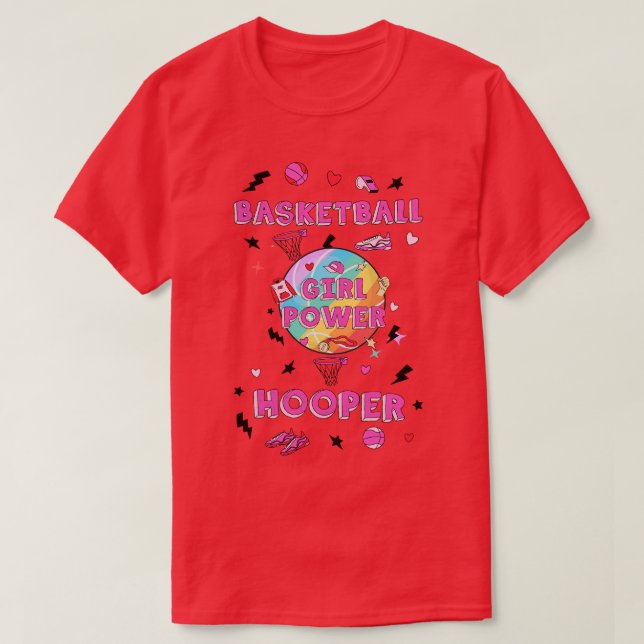 CAMISETA BASKETBALL L POWER HOOPER (Diseño del anverso)