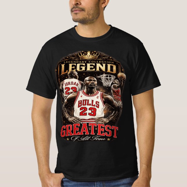Camiseta Basketball Legend 23 Graphic Men’s T-Shirt (Anverso)
