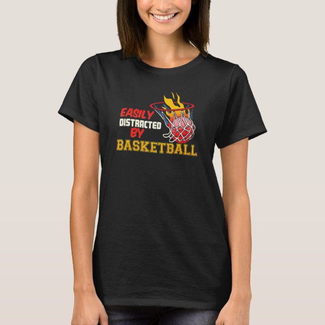 Camiseta Basketball Player Coach Team Bball Sports  Dunking (Anverso)
