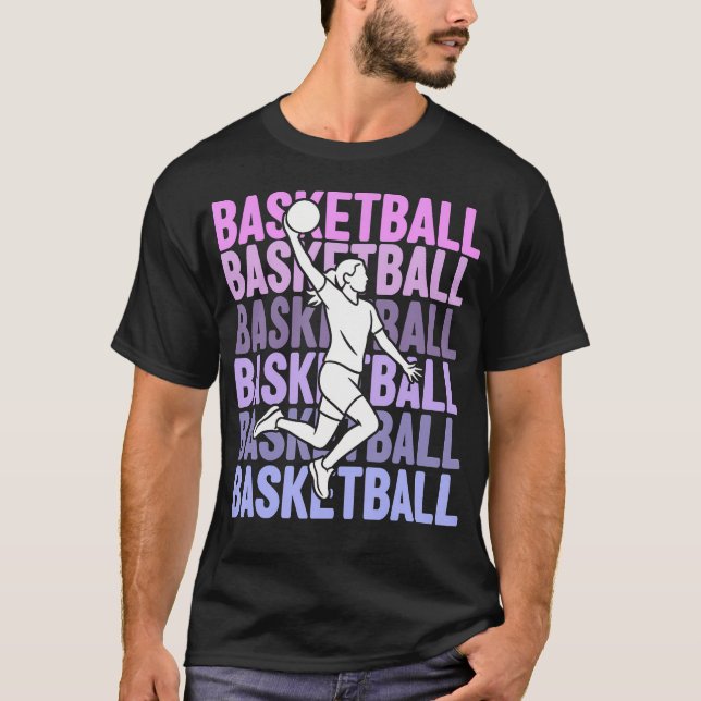 Camiseta Basketball Player Game Day Basketball (Anverso)