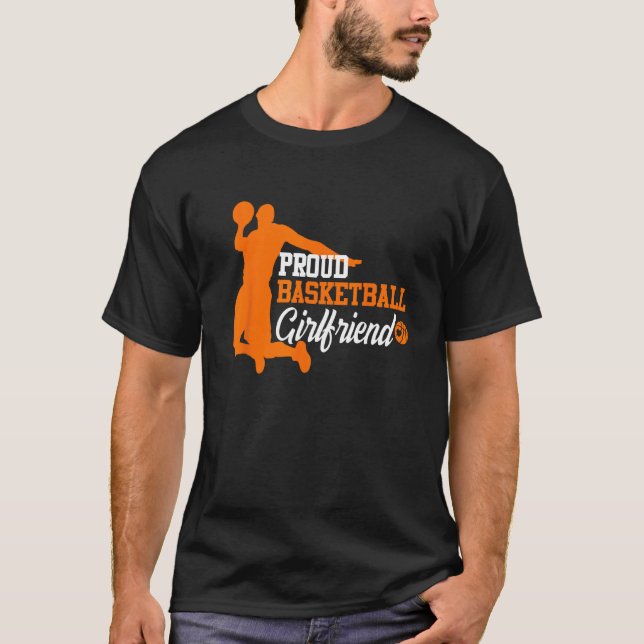 Camiseta Basketball Player Girlfriend Sports Lover Coach Gr (Anverso)
