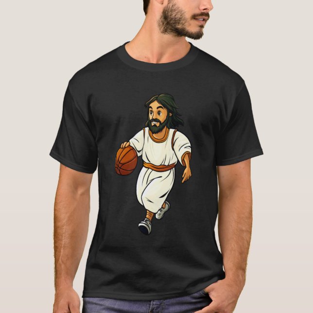 Camiseta Basketball Player Jesus (Anverso)