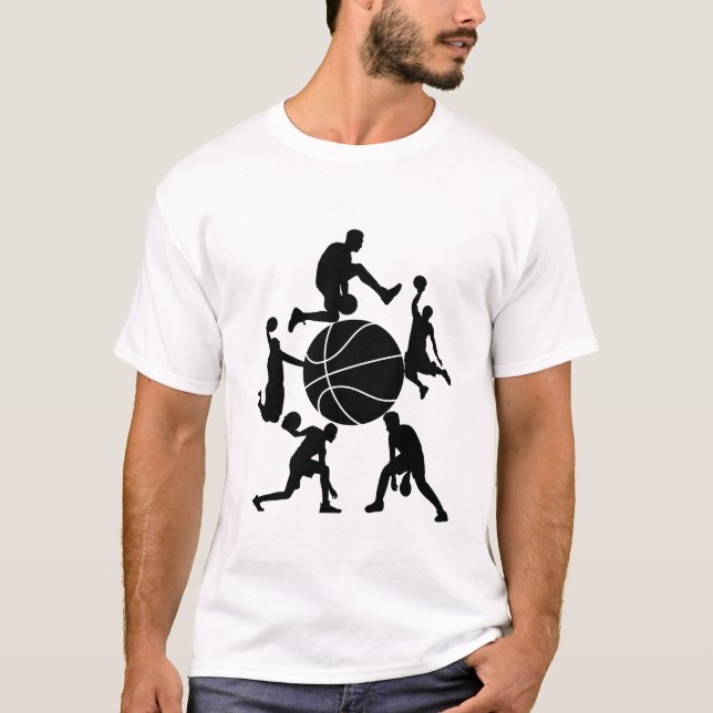 Camiseta Basketball player t-shirt  (Anverso)