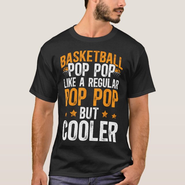 Camiseta Basketball Pop Pop Of A Basketball Player Pop Pop  (Anverso)