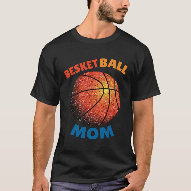 Camiseta Basketball Senior Mom Torn Paper Twinkle Twinkle (Anverso)