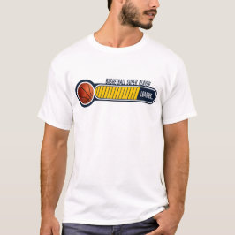 Camiseta basketball super player loading barre progression 