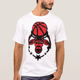 Camiseta basketball taureau bulls Stier toro tyr logo club