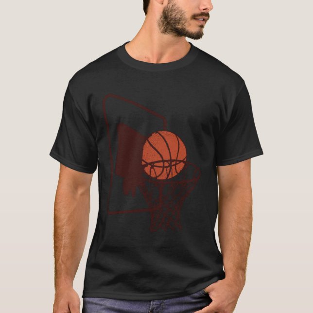 Camiseta Basketball Team Basketball Player and Fan (Anverso)