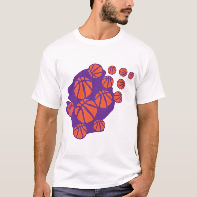 Camiseta basketball tete head figure visage 1 (Anverso)