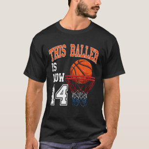 Camiseta Basketball - This Baller Is Now 14 Year Old 14Th B