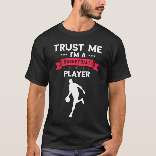 Camiseta Basketball Trust Me Dribab Ba Ba (Anverso)
