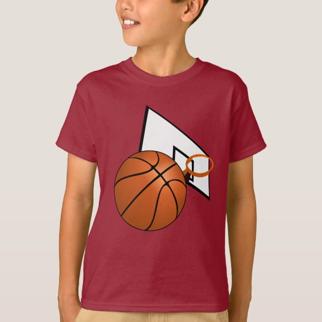 Camiseta Basketball with Hoop (Anverso)