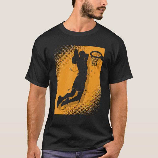 Camiseta Basketballer Basketball Hoop Dunking Basketball Ho (Anverso)