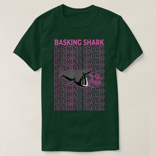 Camiseta Basking Shark Pastel Aesthetic  (Diseño del anverso)