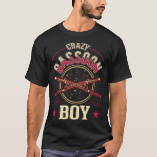 Camiseta Basonista de Bassoon Boy Bassoon
