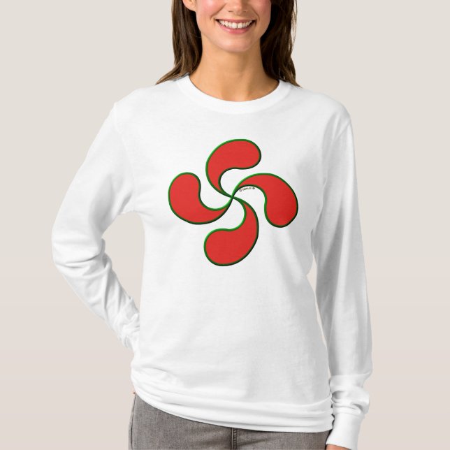 Camiseta basque del croix (Anverso)