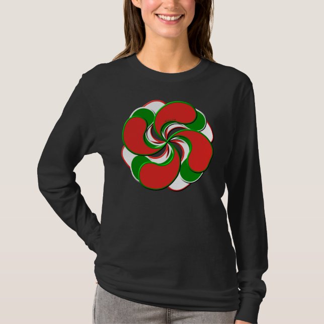 Camiseta basque del fleur (Anverso)