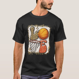 Camiseta Básquetbol AMOR Baller Chica Leopard Imprimir Sunf