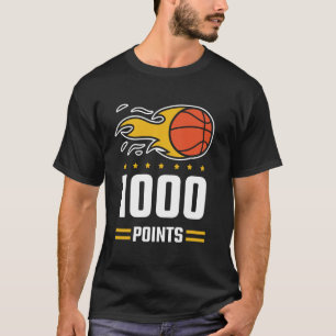Camiseta Básquetbol de 1000 puntos Escolar de Baloncesto