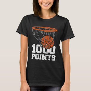 Camiseta Básquetbol de 1000 puntos Escolar de Baloncesto