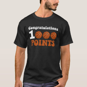 Camiseta Básquetbol de 1000 puntos Escolar de Baloncesto