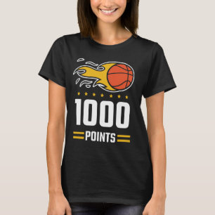 Camiseta Básquetbol de 1000 puntos Escolar de Baloncesto