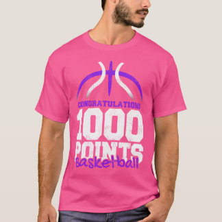 Camiseta Básquetbol de 1000 puntos Escolar de Baloncesto