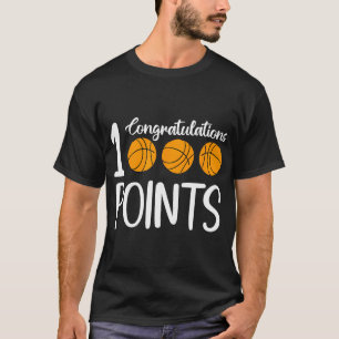 Camiseta Básquetbol de 1000 puntos Escolar de Baloncesto