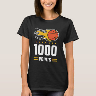 Camiseta Básquetbol de 1000 puntos Escolar de Baloncesto