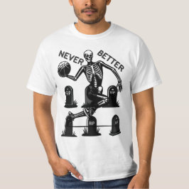 Camiseta Básquetbol de Halloween nunca mejor