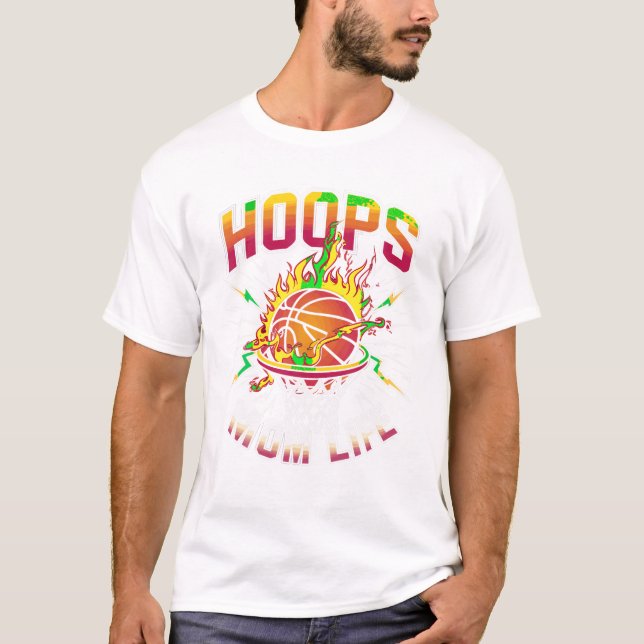 Camiseta Básquetbol de Mamá Vida (Anverso)
