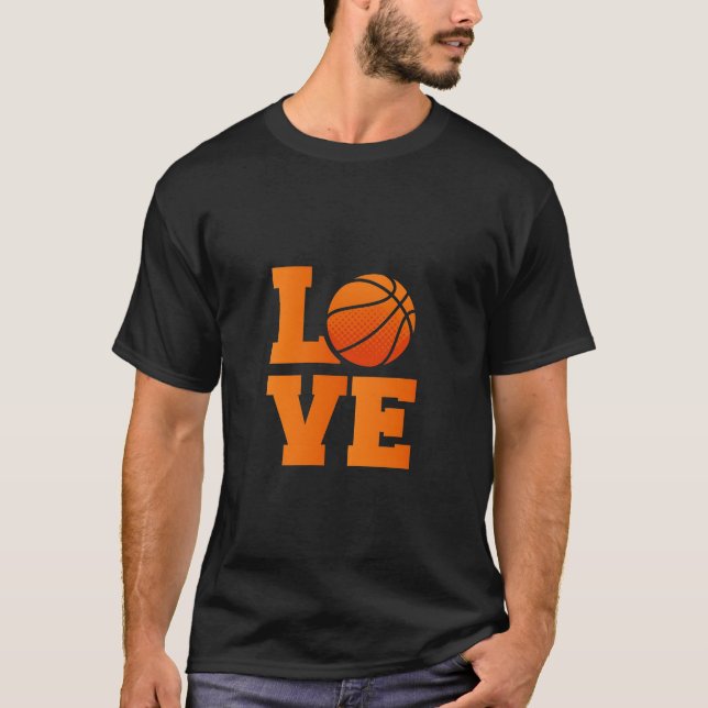 Camiseta Básquetbol Lover T-Shirt - Perfecto para fans y Pl (Anverso)