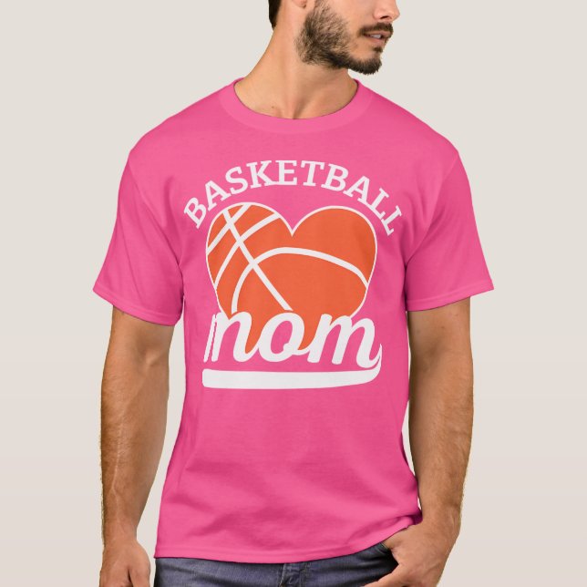 Camiseta Básquetbol Mamá Baloncesto Cita Baloncesto Femenin (Anverso)