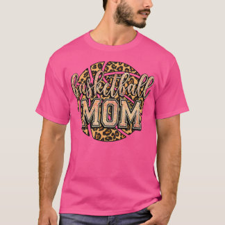 Camiseta Básquetbol, mamá Funny Leopard Baloncesto
