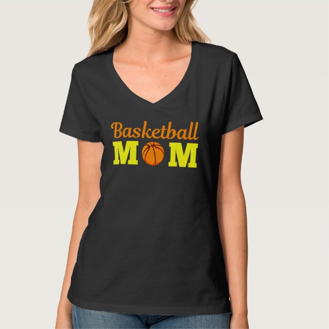 Camiseta Básquetbol Mamá Novedad Equipo deportivo (Anverso)