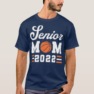 Camiseta Básquetbol Senior Mom Basketball Mom 2022 Clase de