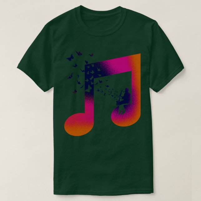 Camiseta Bass Clarinet (Diseño del anverso)