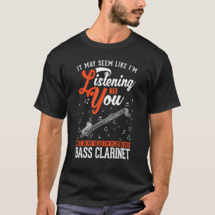 Camiseta Bass Clarinet Bass Clarinetista