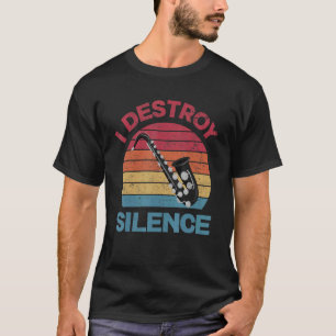 Camiseta Bass Clarinet Clarinetista Clarinet Player I Destr