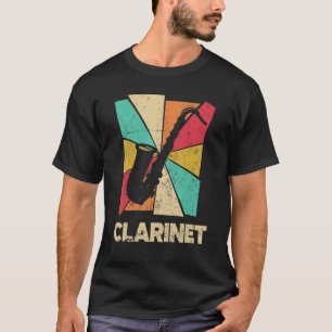 Camiseta Bass Clarinet Clarinetista Clarinet Player Silhoue