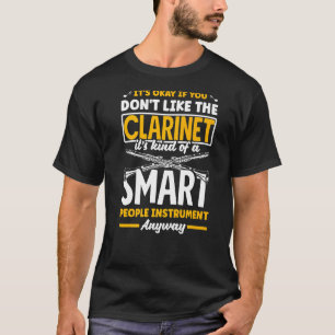 Camiseta Bass Clarinet Clarinetista Clarinet Player Smart P