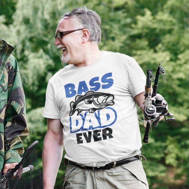 Camiseta Bass Dad (bass dad ever)