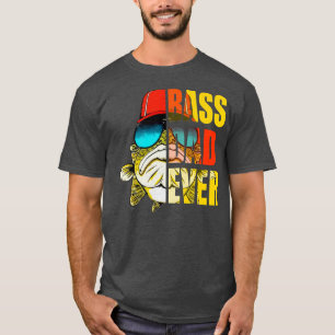 Camiseta Bass Dad alguna vez ama pescar el divertido día de