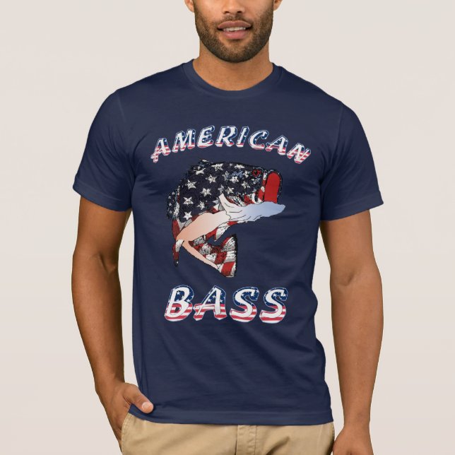 Camiseta Bass de Estados Unidos (Anverso)