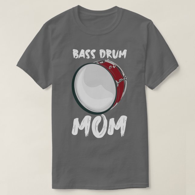 Camiseta Bass Drum Mom (Diseño del anverso)