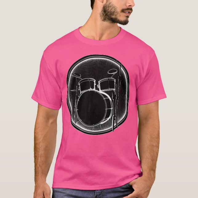 Camiseta Bass Drum Para Bass Drummer Player Musician Bass D (Anverso)