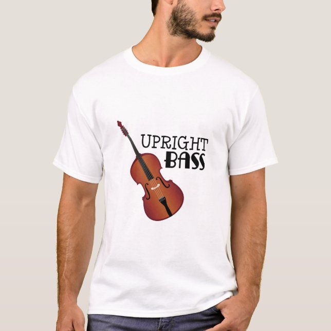Camiseta Bass erguido (Anverso)
