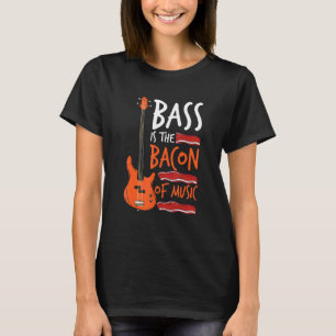 Camiseta Bass Es El Baco De La Música Bass Guitarista